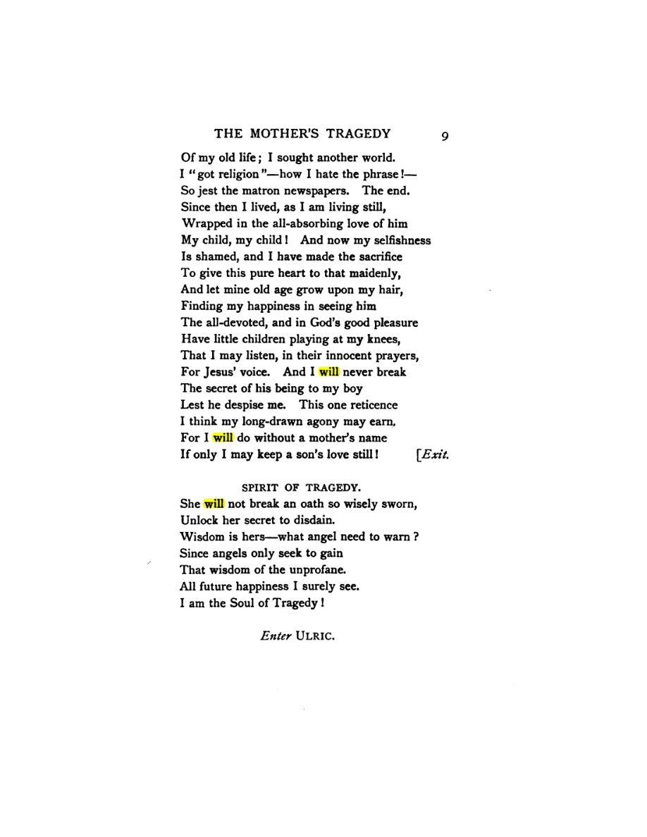 Original scan of The Mother’s Tragedy, PDF page 23