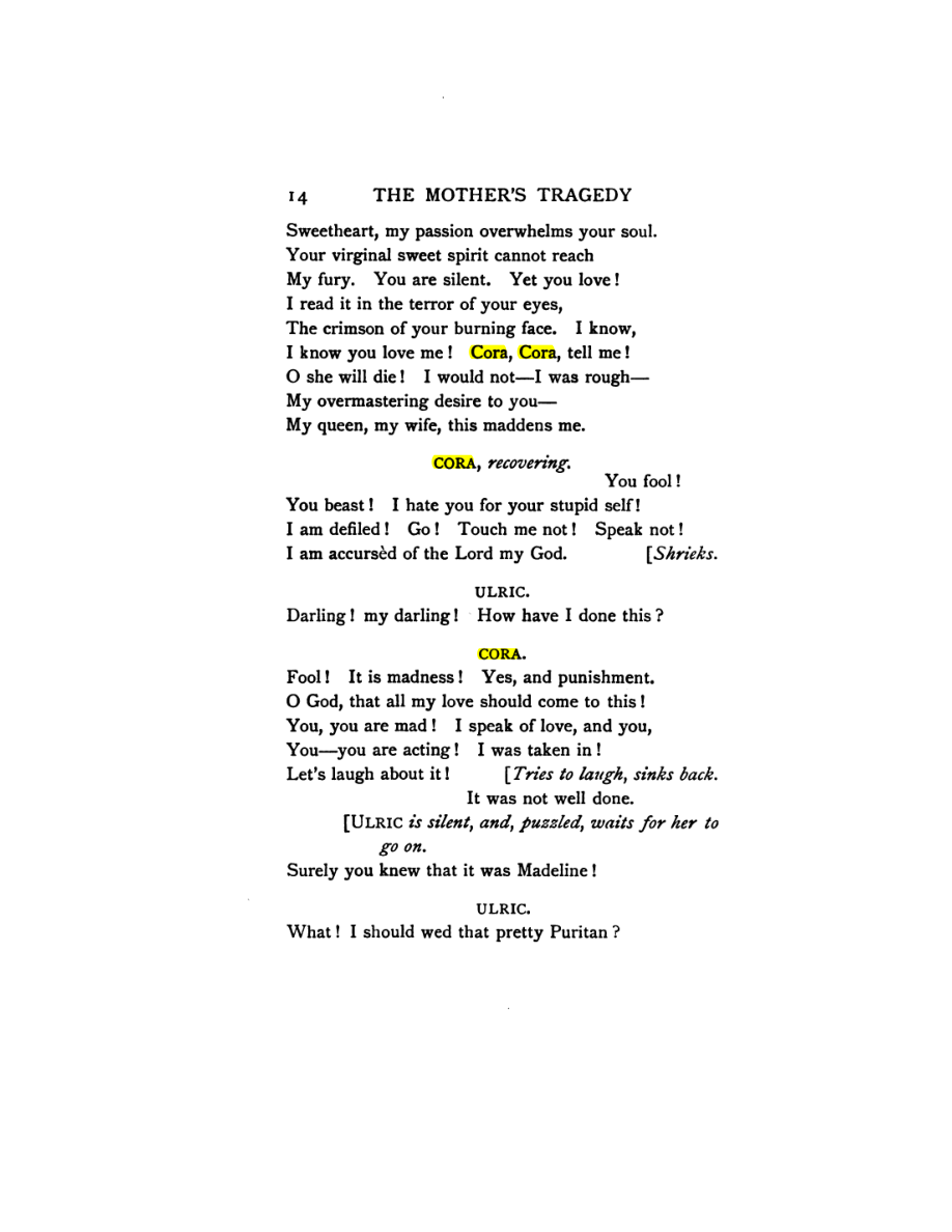 Original scan of The Mother’s Tragedy, PDF page 28