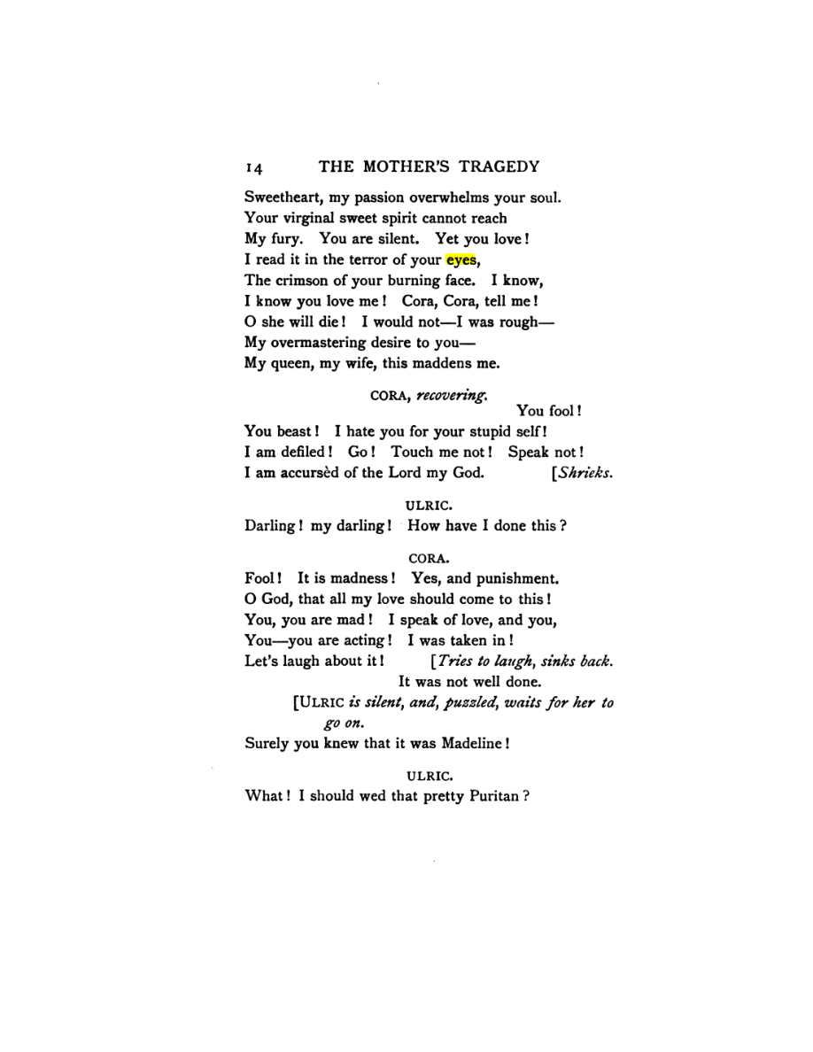 Original scan of The Mother’s Tragedy, PDF page 28