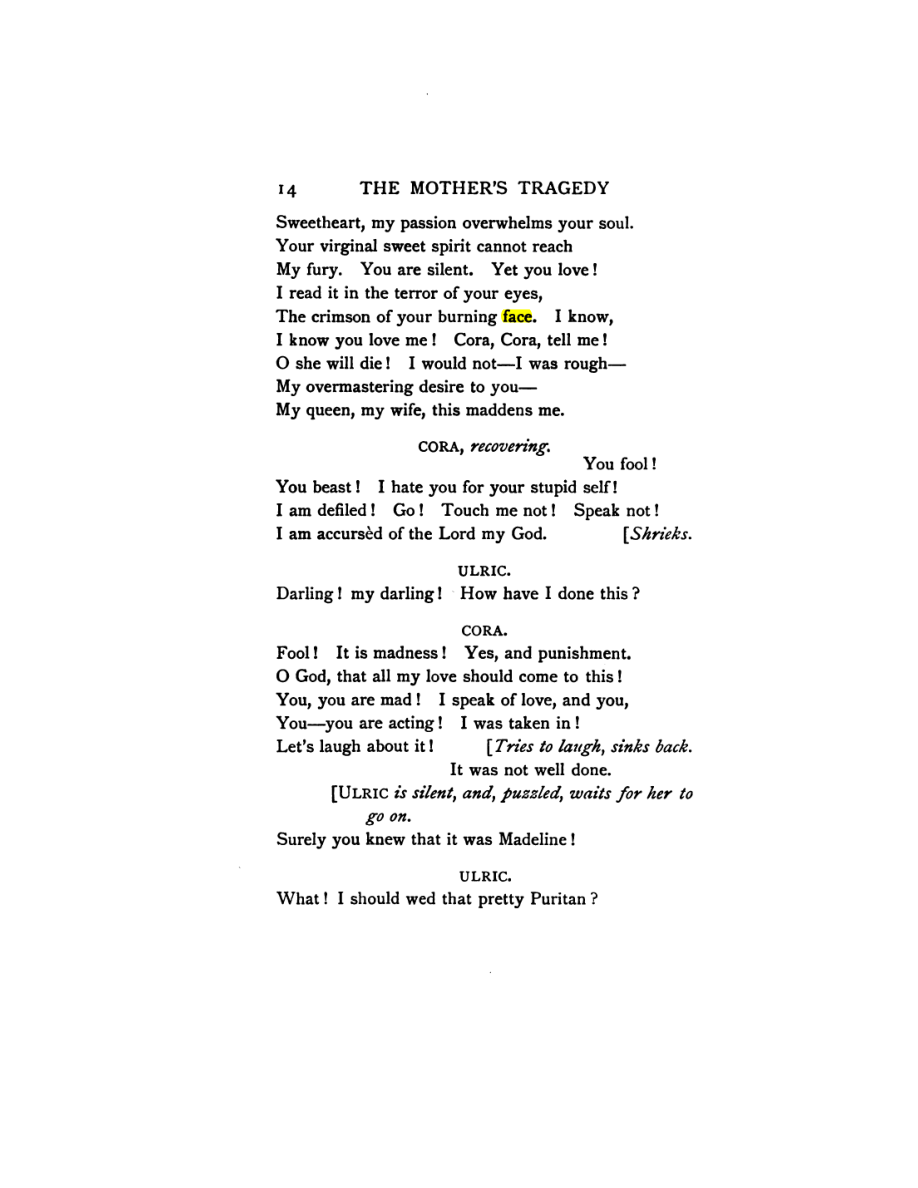 Original scan of The Mother’s Tragedy, PDF page 28