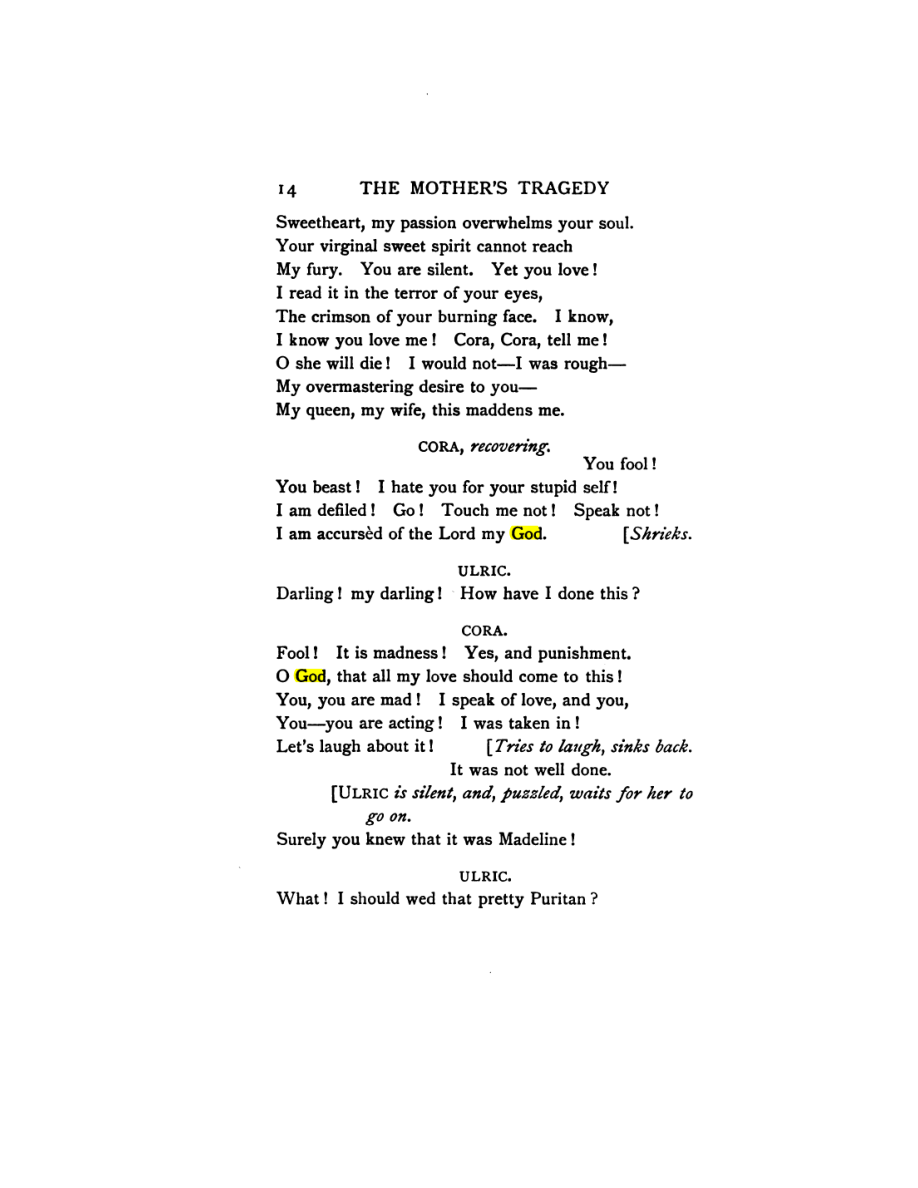 Original scan of The Mother’s Tragedy, PDF page 28