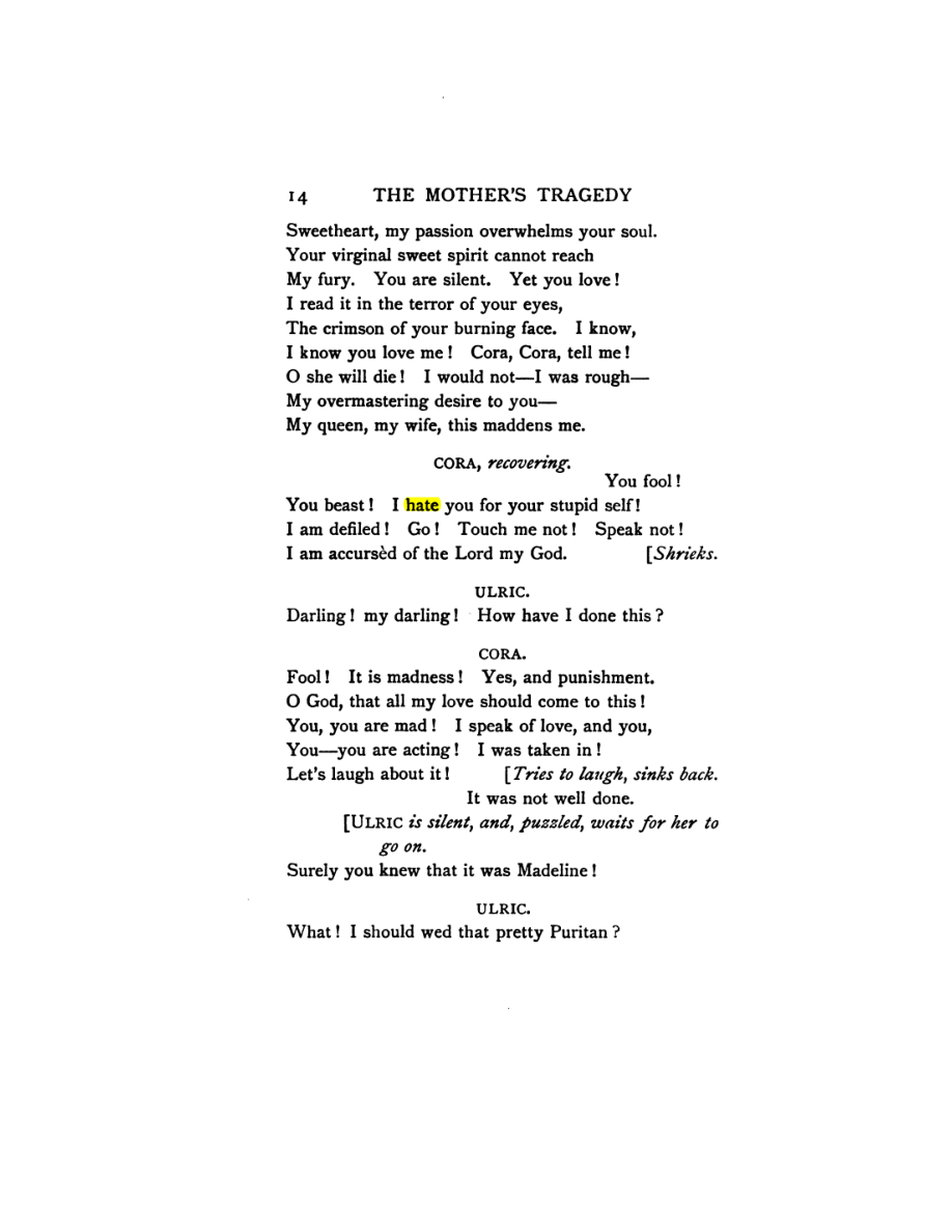 Original scan of The Mother’s Tragedy, PDF page 28