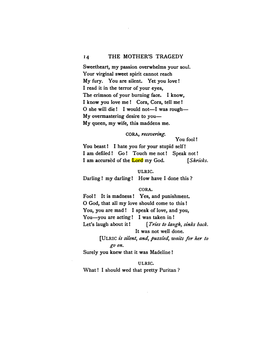 Original scan of The Mother’s Tragedy, PDF page 28