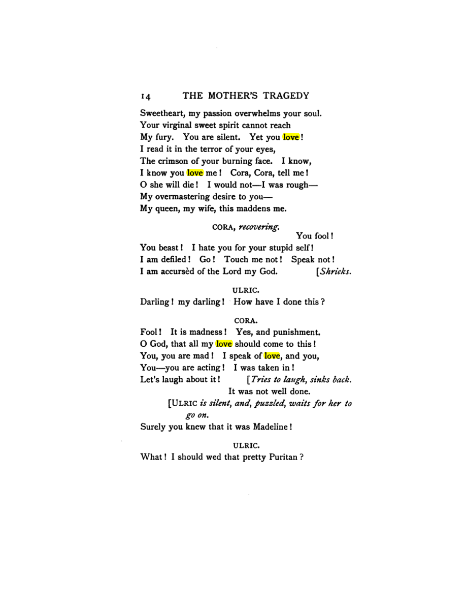 Original scan of The Mother’s Tragedy, PDF page 28