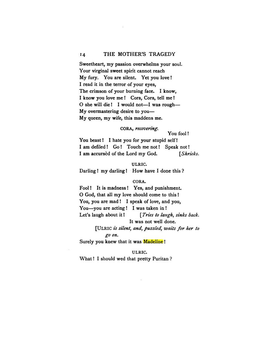 Original scan of The Mother’s Tragedy, PDF page 28