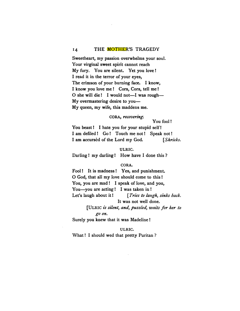 Original scan of The Mother’s Tragedy, PDF page 28