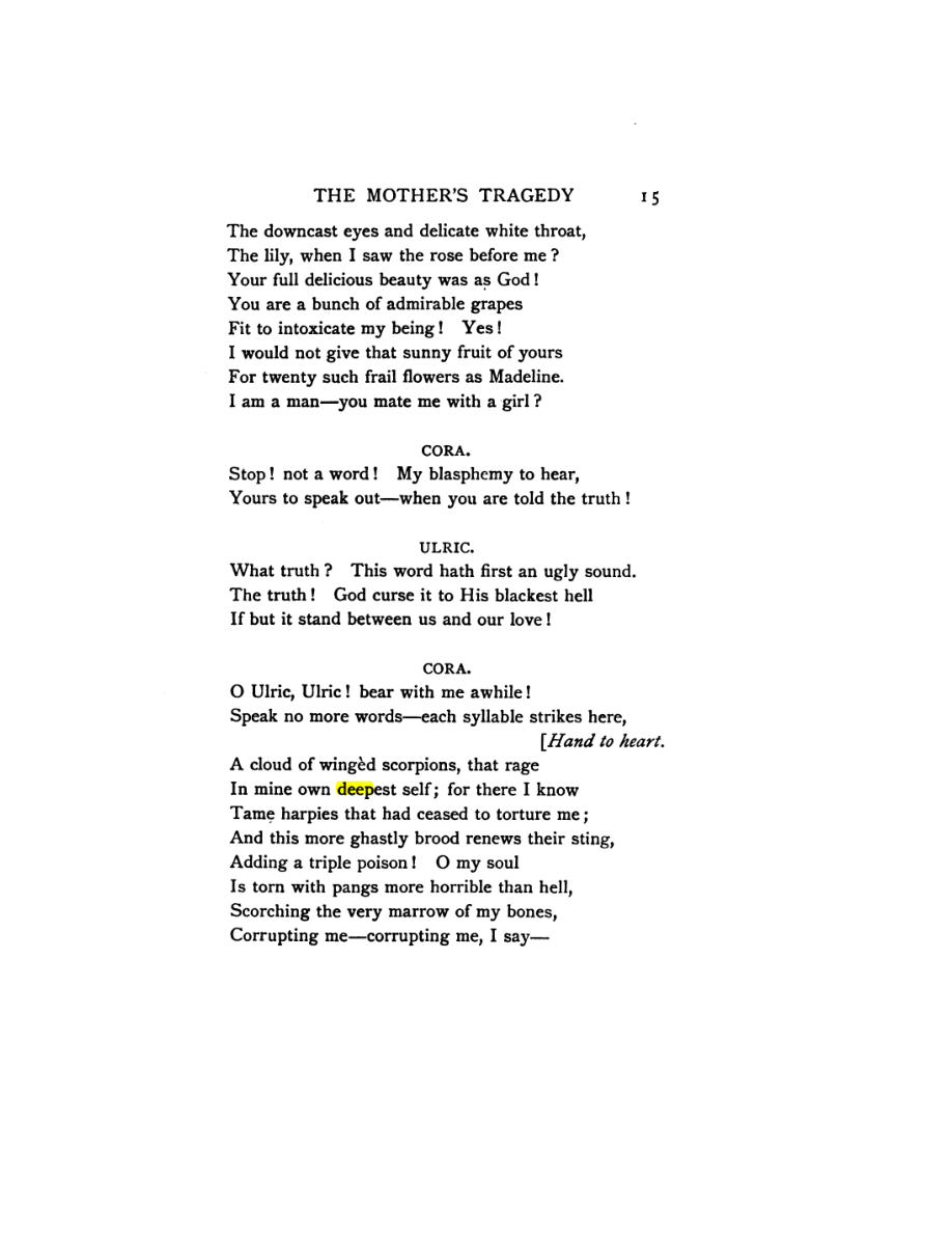 Original scan of The Mother’s Tragedy, PDF page 29