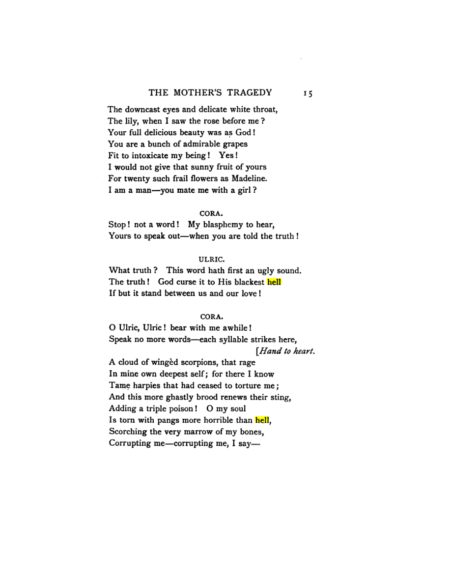 Original scan of The Mother’s Tragedy, PDF page 29