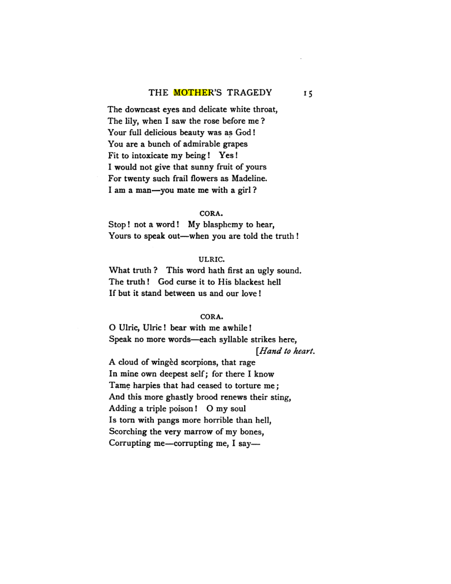 Original scan of The Mother’s Tragedy, PDF page 29