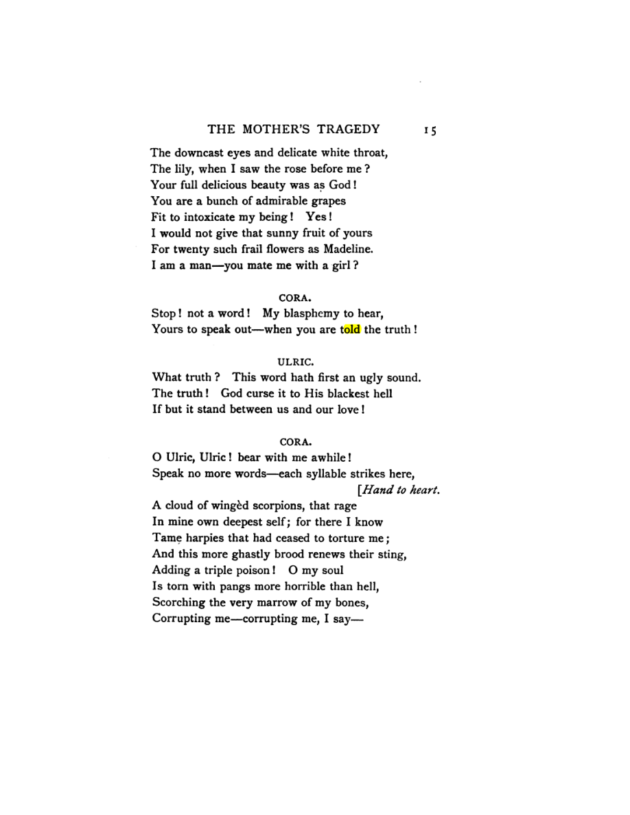 Original scan of The Mother’s Tragedy, PDF page 29