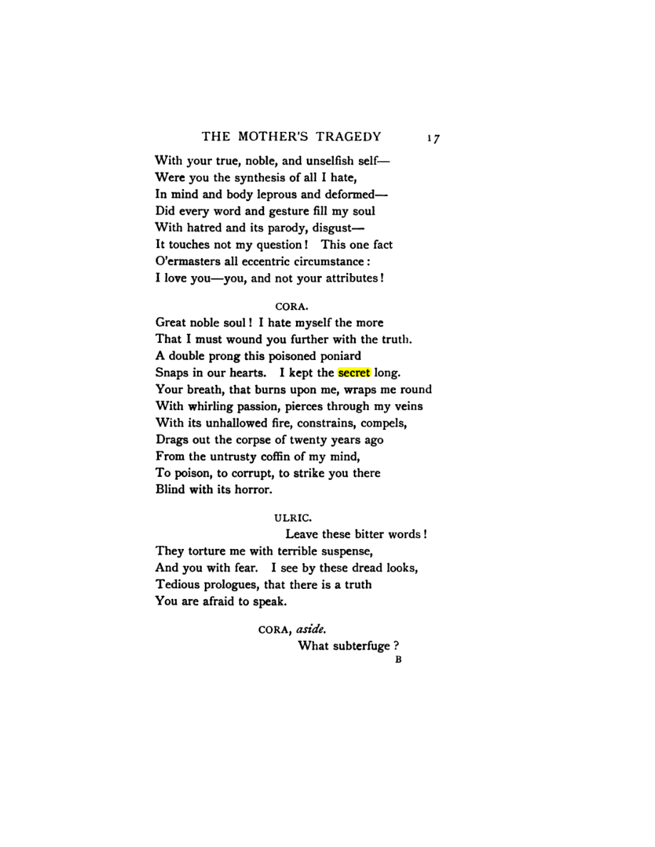 Original scan of The Mother’s Tragedy, PDF page 31
