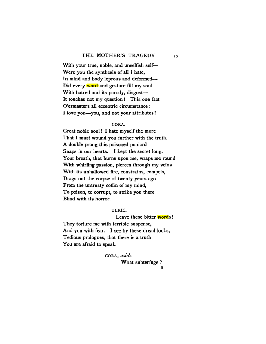 Original scan of The Mother’s Tragedy, PDF page 31