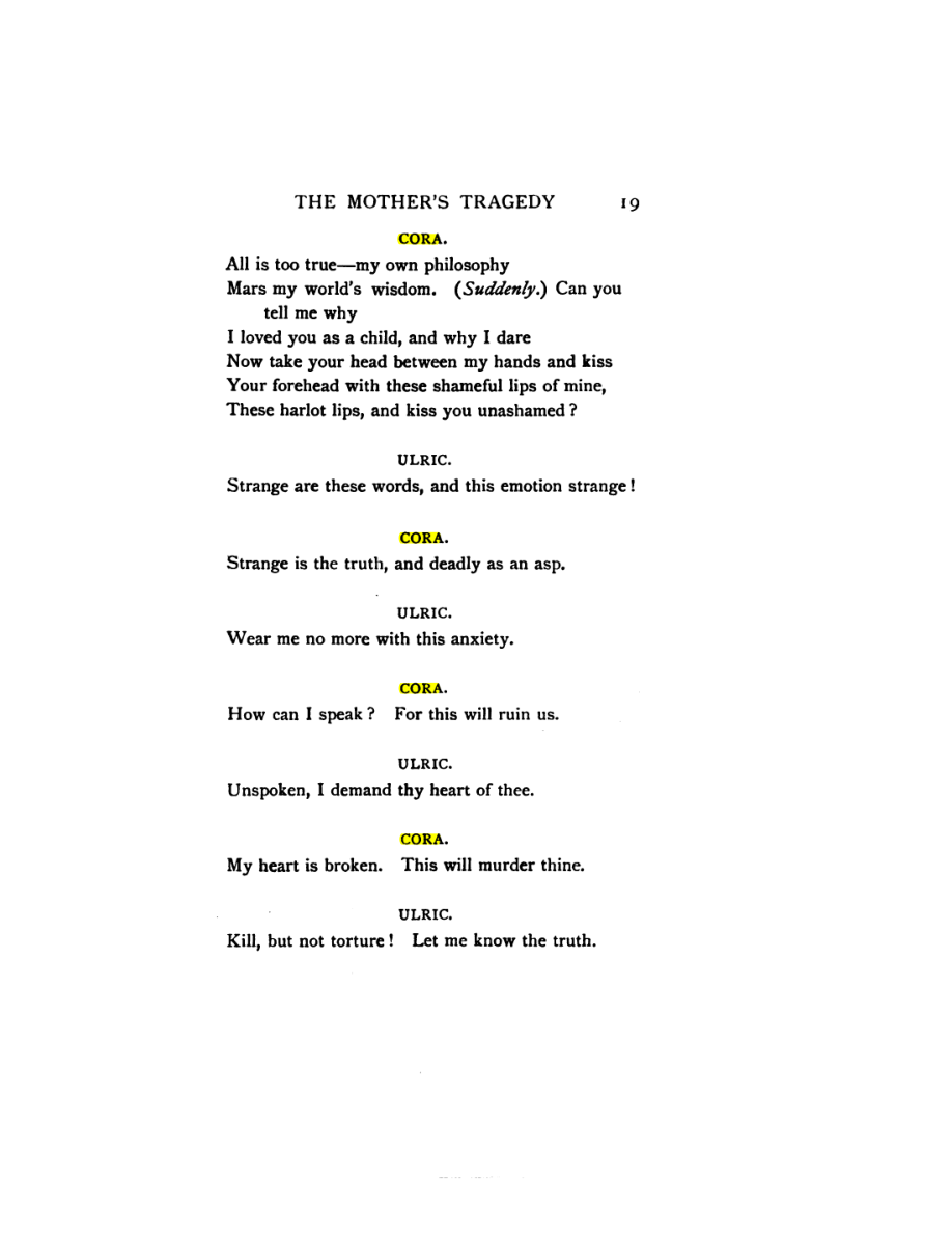 Original scan of The Mother’s Tragedy, PDF page 33