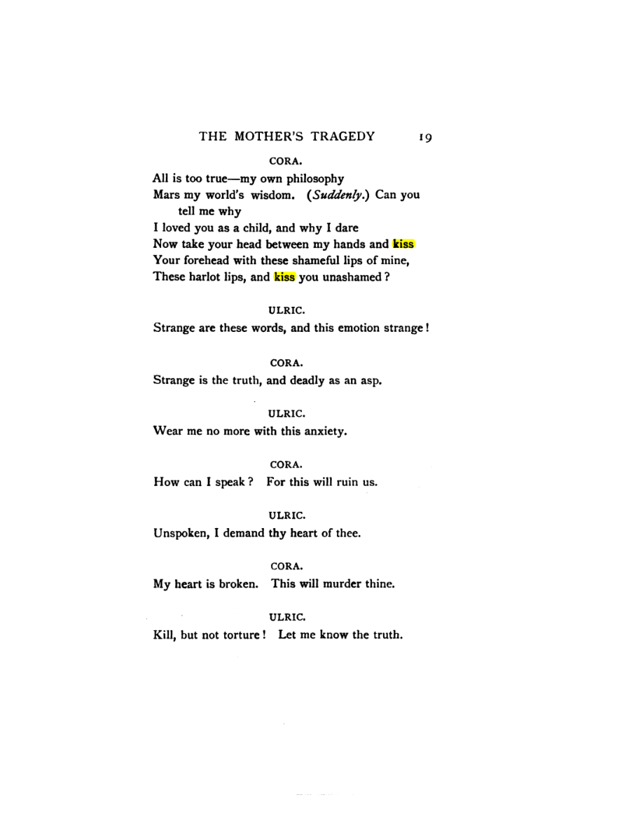 Original scan of The Mother’s Tragedy, PDF page 33