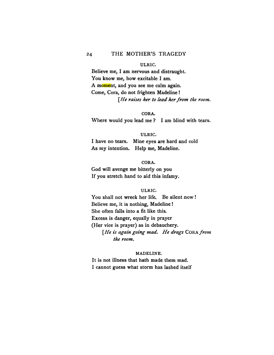Original scan of The Mother’s Tragedy, PDF page 38