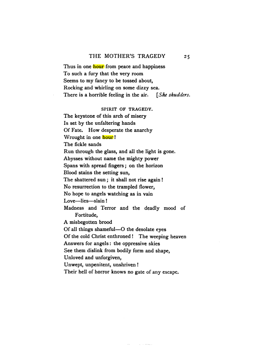 Original scan of The Mother’s Tragedy, PDF page 39
