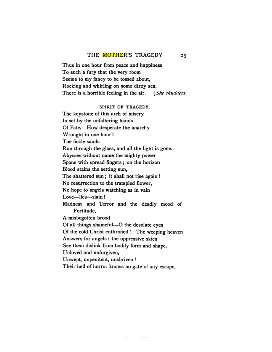 Original scan of The Mother’s Tragedy, PDF page 39