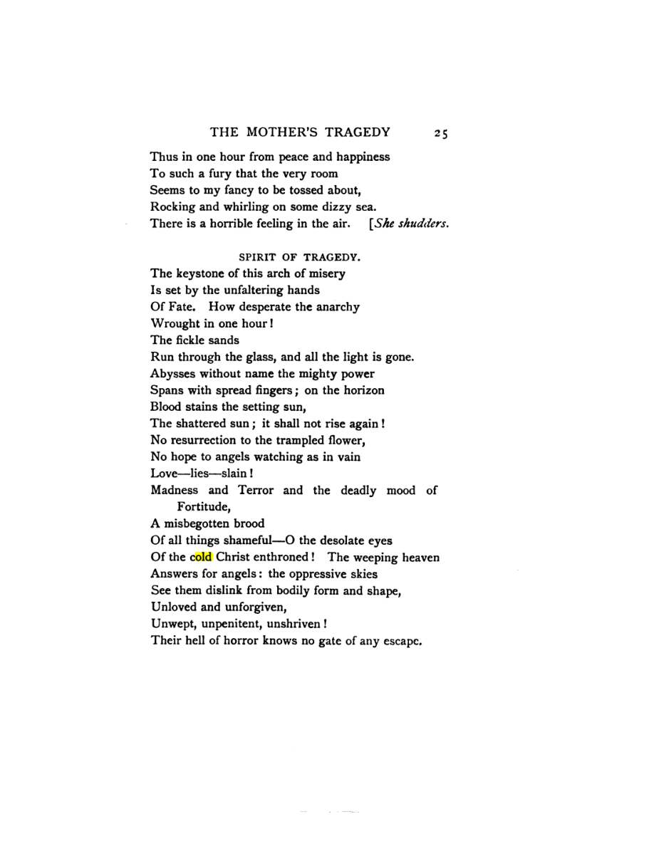 Original scan of The Mother’s Tragedy, PDF page 39