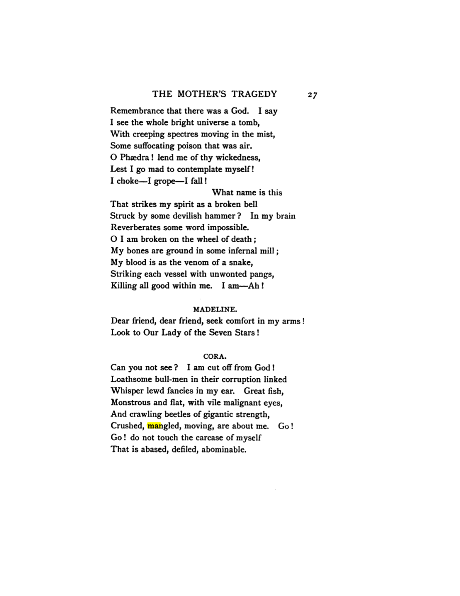 Original scan of The Mother’s Tragedy, PDF page 41