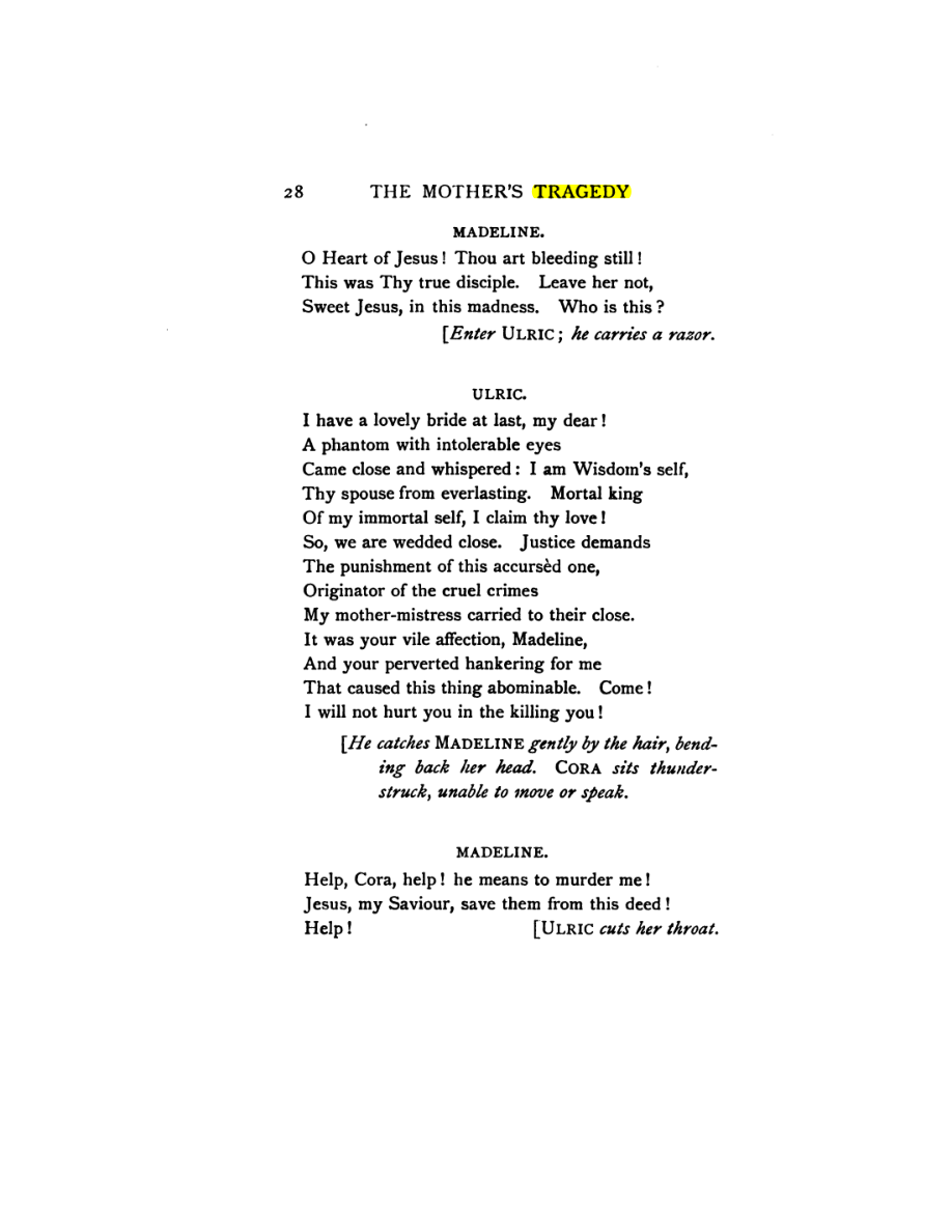 Original scan of The Mother’s Tragedy, PDF page 42