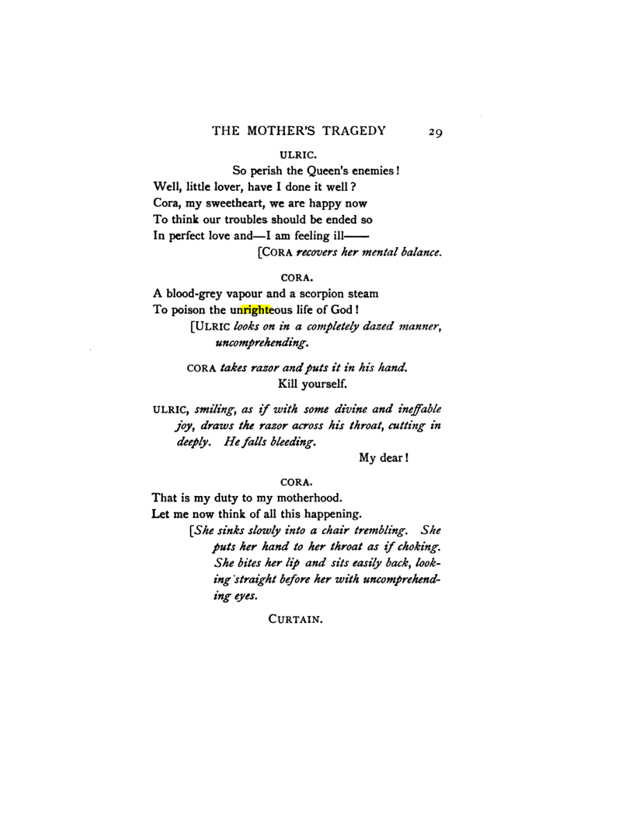 Original scan of The Mother’s Tragedy, PDF page 43
