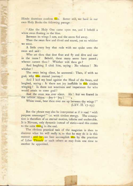 Original scan of The Message of the Master Therion, PDF page 3