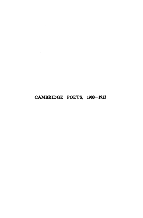 Original scan of Cambridge Poets 1900–1913, PDF page 2