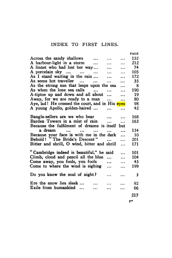 Original scan of Cambridge Poets 1900–1913, PDF page 236